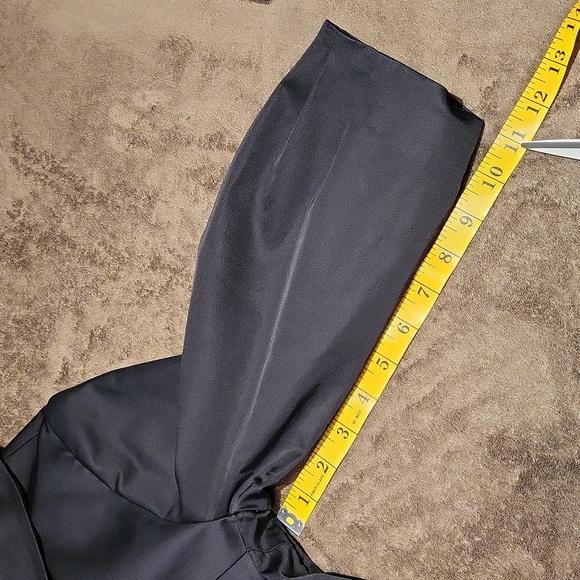 H&M Cropped Cocktail Jacket Evening Date-night / Sz 6 / Black - Picture 15 of 17